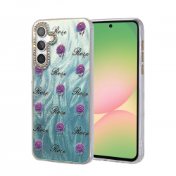 Samsung Galaxy A56 Kılıf Blade Aynalı Desenli Kapak - Desen 9 Samsung Galaxy A56 Kılıf Blade Aynalı Desenli Kapak - Desen 9