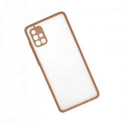 Samsung Galaxy A71 Kılıf Montreal Silikon Kapak - Pembe Samsung Galaxy A71 Kılıf Montreal Silikon Kapak - Pembe