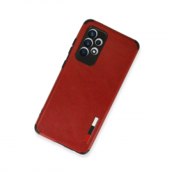 Samsung Galaxy A72 Kılıf Loop Deri Silikon - Kırmızı Samsung Galaxy A72 Kılıf Loop Deri Silikon - Kırmızı