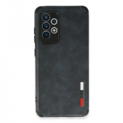 Samsung Galaxy A72 Kılıf Loop Deri Silikon - Lacivert Samsung Galaxy A72 Kılıf Loop Deri Silikon - Lacivert