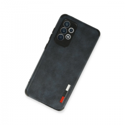 Samsung Galaxy A72 Kılıf Loop Deri Silikon - Lacivert Samsung Galaxy A72 Kılıf Loop Deri Silikon - Lacivert