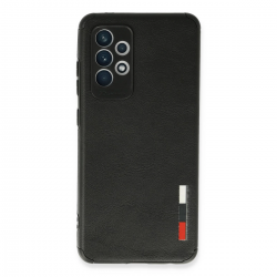 Samsung Galaxy A72 Kılıf Loop Deri Silikon - Siyah Samsung Galaxy A72 Kılıf Loop Deri Silikon - Siyah