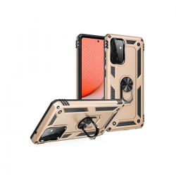 Samsung Galaxy A72 Kılıf Sofya Yüzüklü Silikon Kapak - Gold Samsung Galaxy A72 Kılıf Sofya Yüzüklü Silikon Kapak - Gold