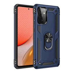 Samsung Galaxy A72 Kılıf Sofya Yüzüklü Silikon Kapak - Lacivert Samsung Galaxy A72 Kılıf Sofya Yüzüklü Silikon Kapak - Lacivert