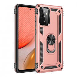 Samsung Galaxy A72 Kılıf Sofya Yüzüklü Silikon Kapak - Rose Samsung Galaxy A72 Kılıf Sofya Yüzüklü Silikon Kapak - Rose