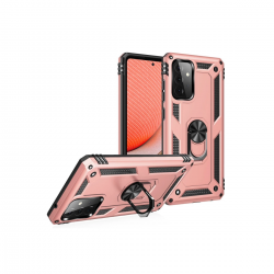 Samsung Galaxy A72 Kılıf Sofya Yüzüklü Silikon Kapak - Rose Samsung Galaxy A72 Kılıf Sofya Yüzüklü Silikon Kapak - Rose