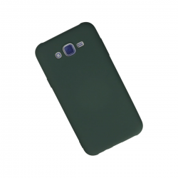 Samsung Galaxy J7 Kılıf Nano İçi Kadife Silikon - Koyu Yeşil Samsung Galaxy J7 Kılıf Nano İçi Kadife Silikon - Koyu Yeşil