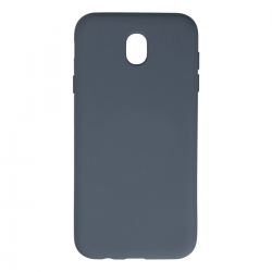 Samsung Galaxy J7 Pro / J730 Kılıf Nano İçi Kadife Silikon - Gri Samsung Galaxy J7 Pro / J730 Kılıf Nano İçi Kadife Silikon - Gri