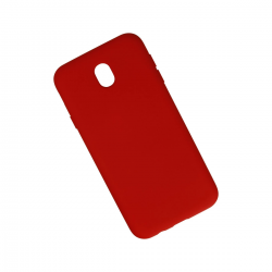 Samsung Galaxy J7 Pro / J730 Kılıf Nano İçi Kadife Silikon - Kırmızı Samsung Galaxy J7 Pro / J730 Kılıf Nano İçi Kadife Silikon - Kırmızı