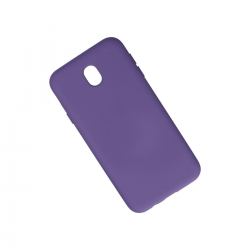 Samsung Galaxy J7 Pro / J730 Kılıf Nano İçi Kadife Silikon - Mor Samsung Galaxy J7 Pro / J730 Kılıf Nano İçi Kadife Silikon - Mor