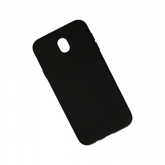 Samsung Galaxy J7 Pro / J730 Kılıf Nano İçi Kadife Silikon - Siyah