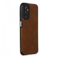 Samsung Galaxy M14 5g Kılıf Loop Deri Silikon - Kahverengi Samsung Galaxy M14 5g Kılıf Loop Deri Silikon - Kahverengi