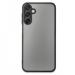 Samsung Galaxy M15 Kılıf Montreal Silikon Kapak - Siyah