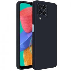 Samsung Galaxy M33 Kılıf First Silikon - Siyah Samsung Galaxy M33 Kılıf First Silikon - Siyah