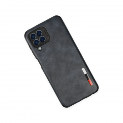 Samsung Galaxy M33 Kılıf Loop Deri Silikon - Lacivert Samsung Galaxy M33 Kılıf Loop Deri Silikon - Lacivert