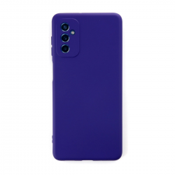 Samsung Galaxy M52 5g Kılıf Nano İçi Kadife Silikon - Mor