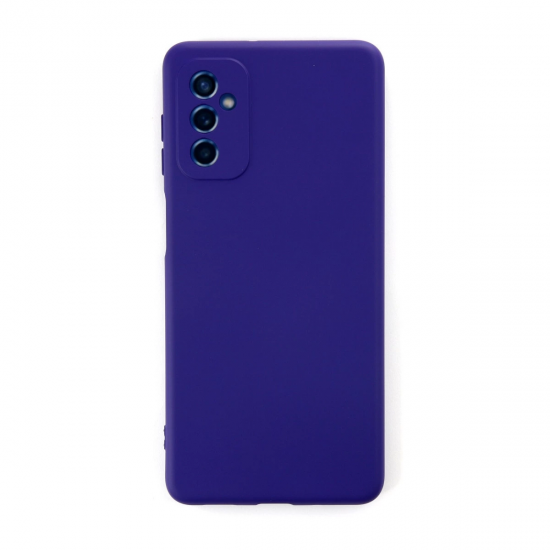 Samsung Galaxy M52 5g Kılıf Nano İçi Kadife Silikon - Mor