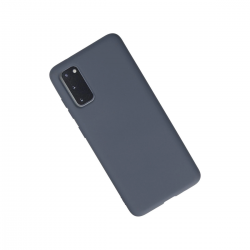 Samsung Galaxy S20 Kılıf Nano İçi Kadife Silikon - Gri Samsung Galaxy S20 Kılıf Nano İçi Kadife Silikon - Gri