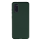 Samsung Galaxy S20 Kılıf Nano İçi Kadife Silikon - Koyu Yeşil