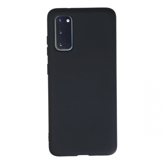 Samsung Galaxy S20 Kılıf Nano İçi Kadife Silikon - Lacivert