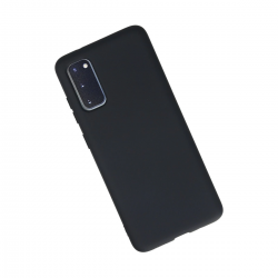 Samsung Galaxy S20 Kılıf Nano İçi Kadife Silikon - Lacivert Samsung Galaxy S20 Kılıf Nano İçi Kadife Silikon - Lacivert