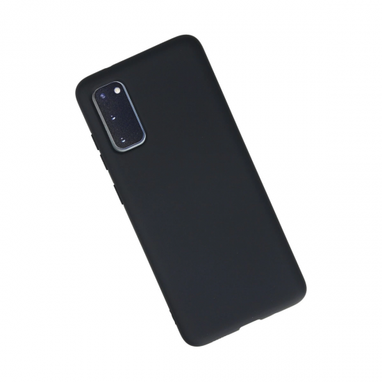 Samsung Galaxy S20 Kılıf Nano İçi Kadife Silikon - Lacivert