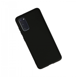 Samsung Galaxy S20 Kılıf Nano İçi Kadife Silikon - Siyah Samsung Galaxy S20 Kılıf Nano İçi Kadife Silikon - Siyah