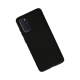 Samsung Galaxy S20 Kılıf Nano İçi Kadife Silikon - Siyah