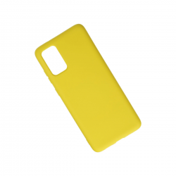 Samsung Galaxy S20 Plus Kılıf Nano İçi Kadife Silikon - Sarı Samsung Galaxy S20 Plus Kılıf Nano İçi Kadife Silikon - Sarı