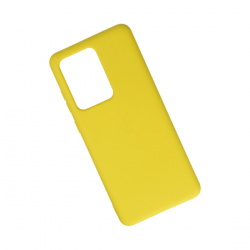 Samsung Galaxy S20 Ultra Kılıf Nano İçi Kadife Silikon - Sarı Samsung Galaxy S20 Ultra Kılıf Nano İçi Kadife Silikon - Sarı