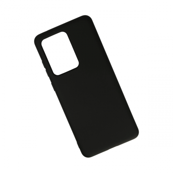 Samsung Galaxy S20 Ultra Kılıf Nano İçi Kadife Silikon - Siyah