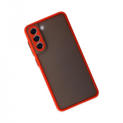 Samsung Galaxy S21 Fe Kılıf Montreal Silikon Kapak - Kırmızı Samsung Galaxy S21 Fe Kılıf Montreal Silikon Kapak - Kırmızı