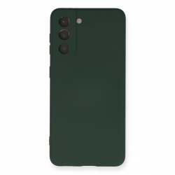 Samsung Galaxy S21 Kılıf Nano İçi Kadife Silikon - Koyu Yeşil Samsung Galaxy S21 Kılıf Nano İçi Kadife Silikon - Koyu Yeşil