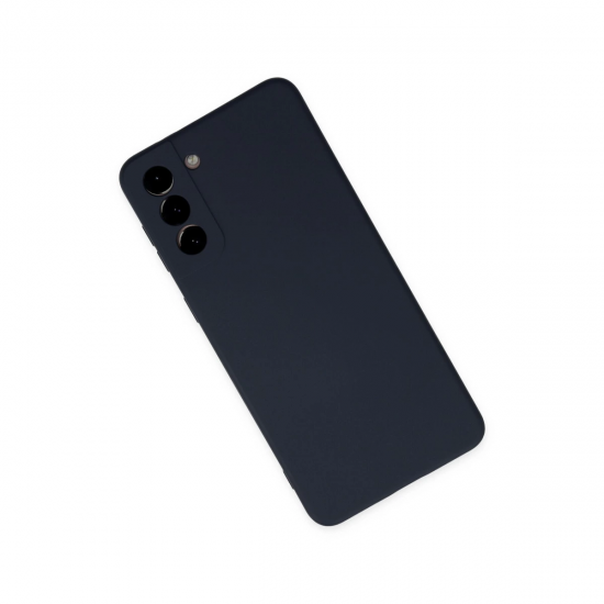 Samsung Galaxy S21 Plus Kılıf Nano İçi Kadife Silikon - Lacivert