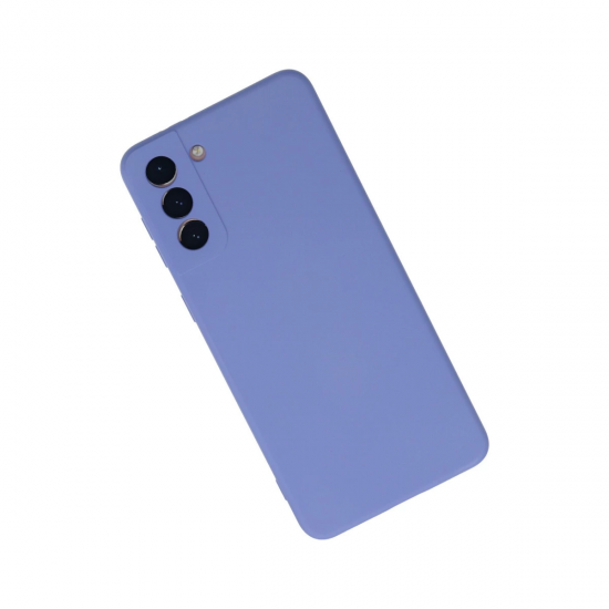 Samsung Galaxy S21 Plus Kılıf Nano İçi Kadife Silikon - Lila
