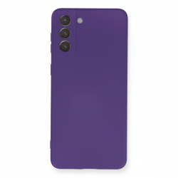 Samsung Galaxy S21 Plus Kılıf Nano İçi Kadife Silikon - Mor Samsung Galaxy S21 Plus Kılıf Nano İçi Kadife Silikon - Mor