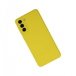 Samsung Galaxy S21 Plus Kılıf Nano İçi Kadife Silikon - Sarı Samsung Galaxy S21 Plus Kılıf Nano İçi Kadife Silikon - Sarı