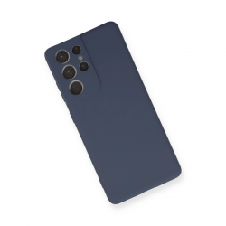 Samsung Galaxy S21 Ultra Kılıf Nano İçi Kadife Silikon - Gri Samsung Galaxy S21 Ultra Kılıf Nano İçi Kadife Silikon - Gri