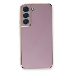 Samsung Galaxy S22 Plus Kılıf Volet Silikon - Mor Samsung Galaxy S22 Plus Kılıf Volet Silikon - Mor
