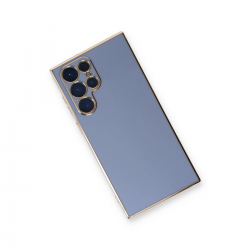 Samsung Galaxy S22 Ultra Kılıf Volet Silikon - Mavi Samsung Galaxy S22 Ultra Kılıf Volet Silikon - Mavi