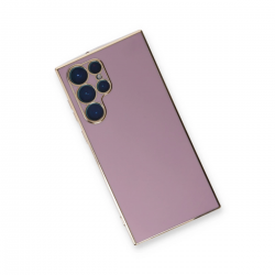 Samsung Galaxy S22 Ultra Kılıf Volet Silikon - Mor Samsung Galaxy S22 Ultra Kılıf Volet Silikon - Mor