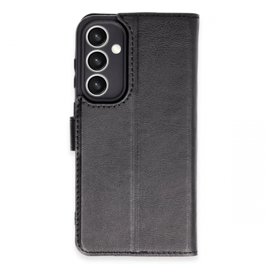 Samsung Galaxy S23 Fe Kılıf Trend S Plus Kapaklı Kılıf - Siyah