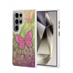 Samsung Galaxy S23 Ultra Kılıf Blade Aynalı Desenli Kapak - Desen 5 Samsung Galaxy S23 Ultra Kılıf Blade Aynalı Desenli Kapak - Desen 5