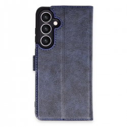 Samsung Galaxy S24 Fe Kılıf Trend S Plus Kapaklı Kılıf - Lacivert