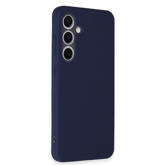 Samsung Galaxy S24 Kılıf First Silikon - Lacivert