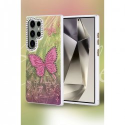 Samsung Galaxy S24 Ultra Kılıf Blade Aynalı Desenli Kapak - Desen 2 Samsung Galaxy S24 Ultra Kılıf Blade Aynalı Desenli Kapak - Desen 2