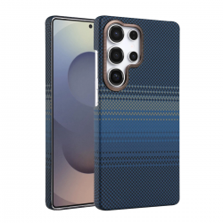 Samsung Galaxy S24 Ultra Vega Magsafe Kapak - Mavi