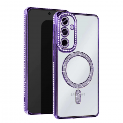 Samsung Galaxy S25 Edge Joke Simli Magneticsafe Kılıf - Derin Mor Samsung Galaxy S25 Edge Joke Simli Magneticsafe Kılıf - Derin Mor