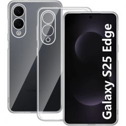 Samsung Galaxy S25 Edge Kılıf Lüx Şeffaf Silikon Samsung Galaxy S25 Edge Kılıf Lüx Şeffaf Silikon