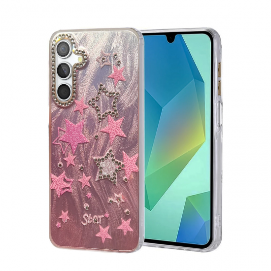 Samsung Galaxy S25 Kılıf Blade Aynalı Desenli Kapak - Desen 7